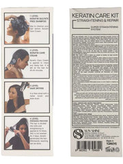 Vip Barber Supply Lorenti Keratin Care Kit Straightening & Repair Super Straightening System Keratin Kit White Smoke