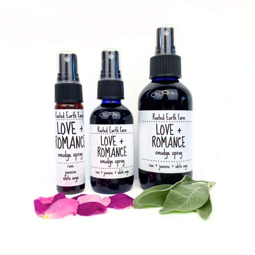 Rooted Earth Farm + Apothecary Love + Romance Smudge Spray Smudge Sprays