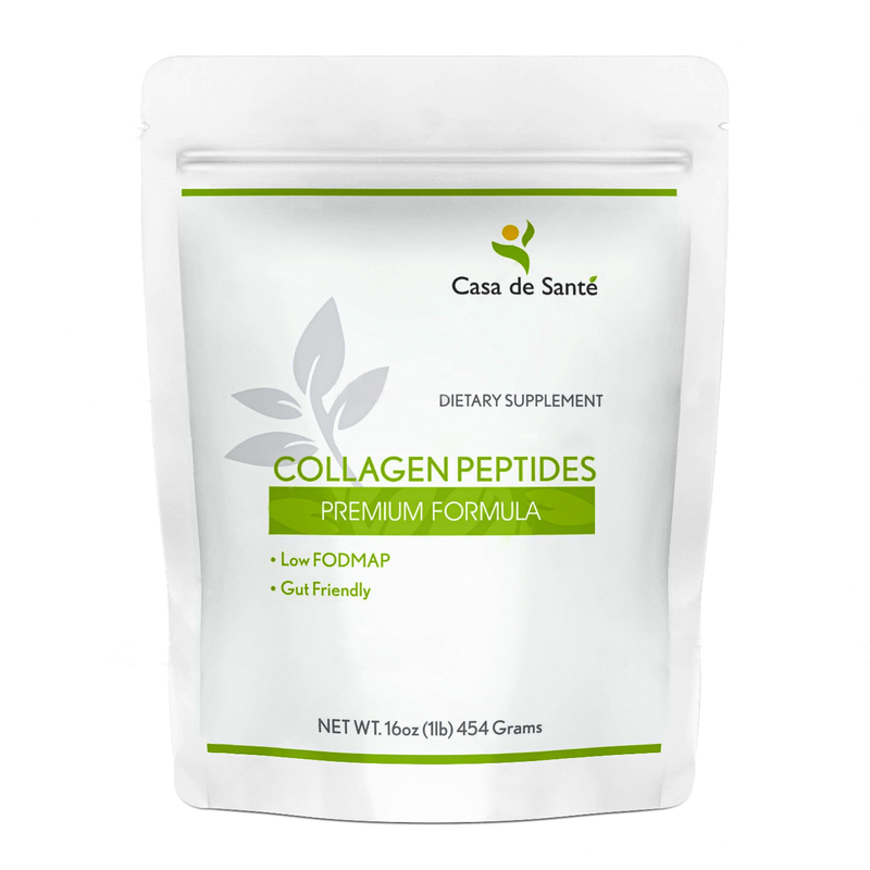 casa de sante Collagen Peptides MD PhD Formulated Gut Friendly Low FODMAP Digestive Support Supplements