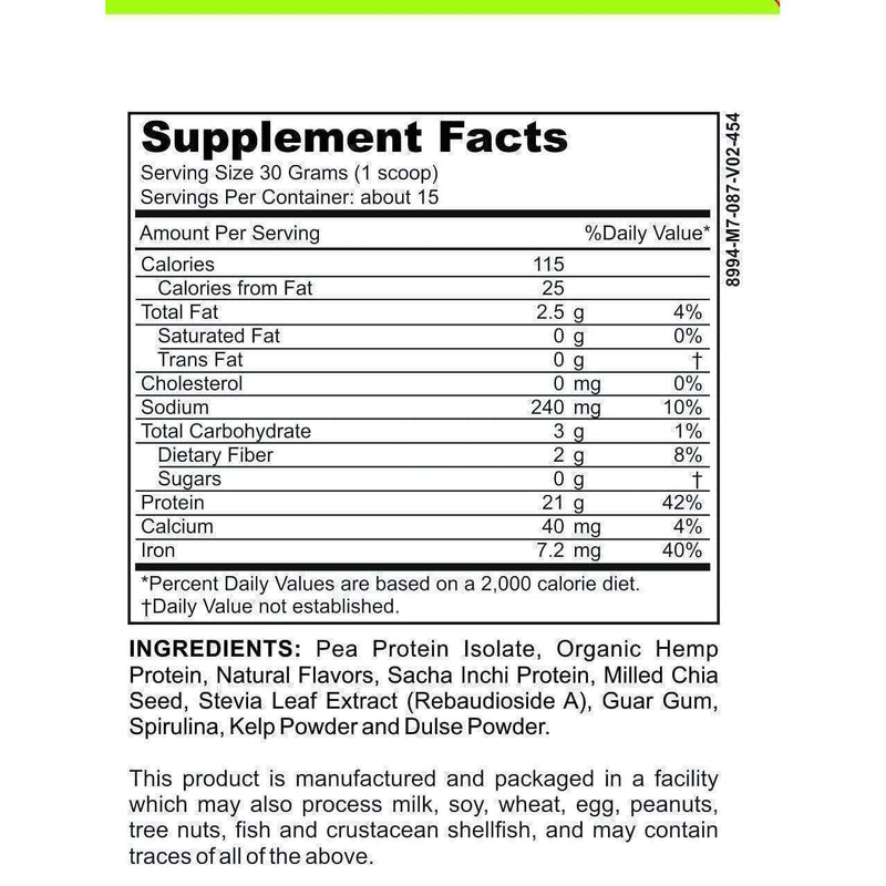 casa de sante Vegan Protein Vanilla MD PhD Formulated Gut Friendly Low FODMAP Digestive Support Supplements