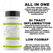 casa de sante Advanced Vitamin & Mineral Complex MD PhD Formulated Gut Friendly Low FODMAP Digestive Support Supplements