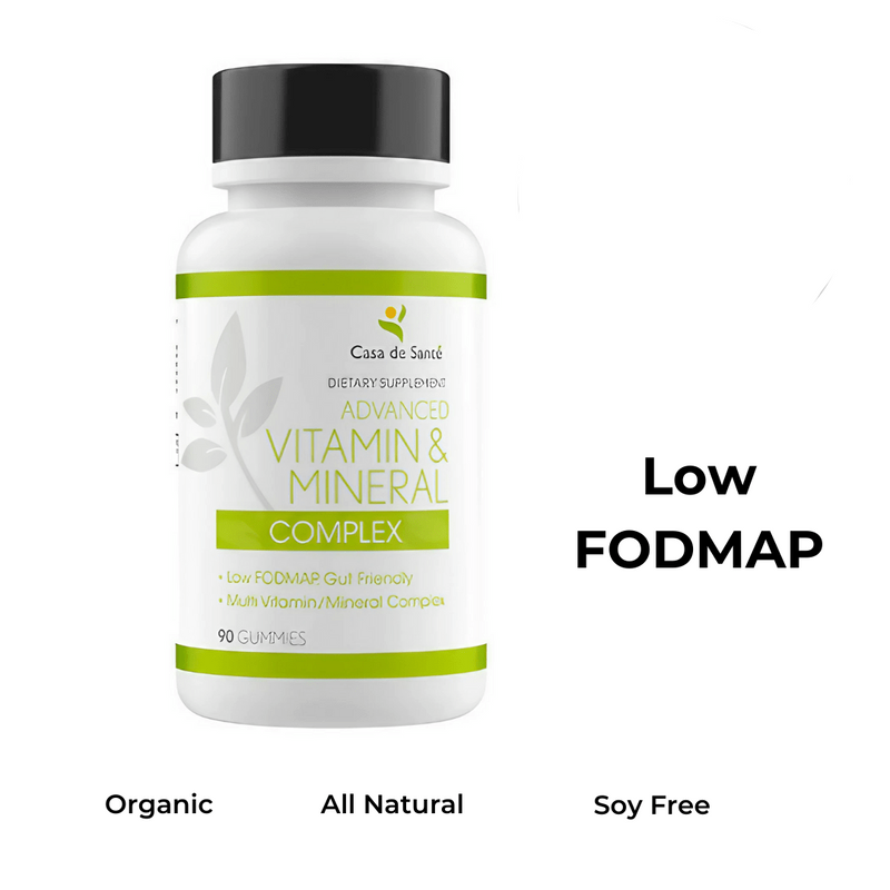casa de sante Advanced Vitamin & Mineral Complex MD PhD Formulated Gut Friendly Low FODMAP Digestive Support Supplements