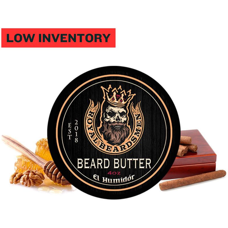 Royal Beardsmen El Humidor 4oz Premium Beard Butter beard butter