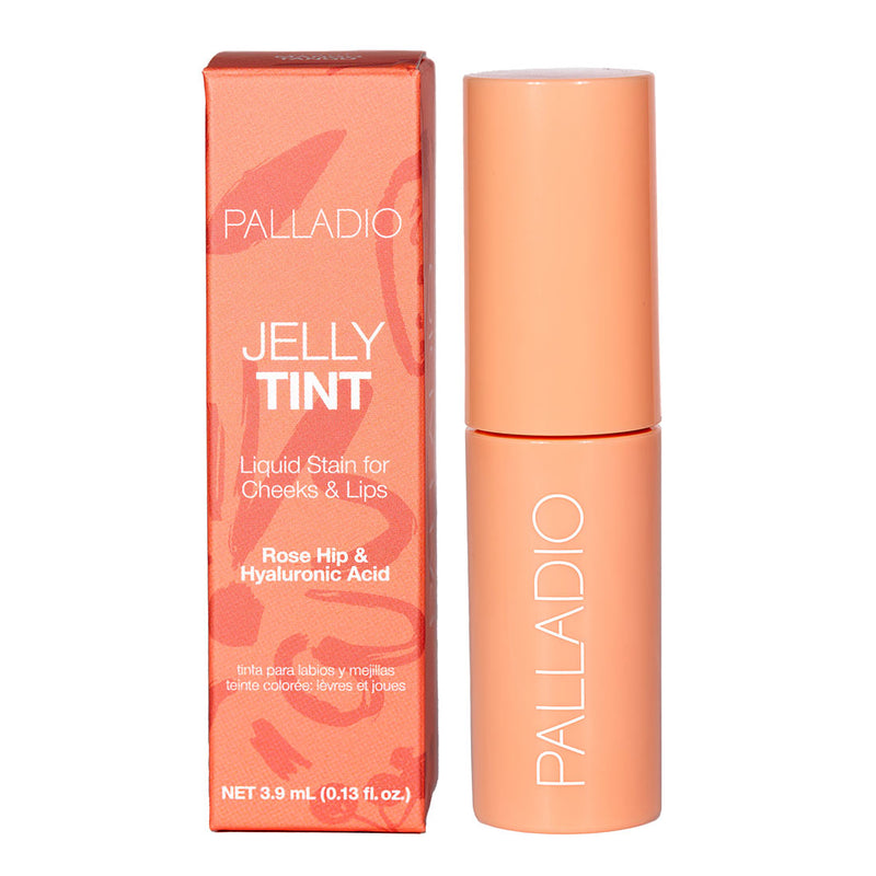 Palladio JELLY TINT Cheek & Lip Stain Light Salmon MANGO TANGO LPT01,NUDE BERRY LPT02,SWEET BERRY LPT03,STRAWBERRY SUGAR LPT04,CHERRY ROSE LPT05,WINEBERRY LPT06,6 PC. BUNDLE (ALL SHADES) LPTVAULT