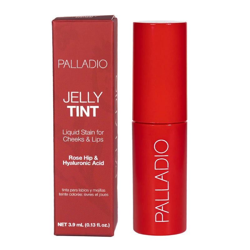 Palladio JELLY TINT Cheek & Lip Stain Brown MANGO TANGO LPT01,NUDE BERRY LPT02,SWEET BERRY LPT03,STRAWBERRY SUGAR LPT04,CHERRY ROSE LPT05,WINEBERRY LPT06,6 PC. BUNDLE (ALL SHADES) LPTVAULT