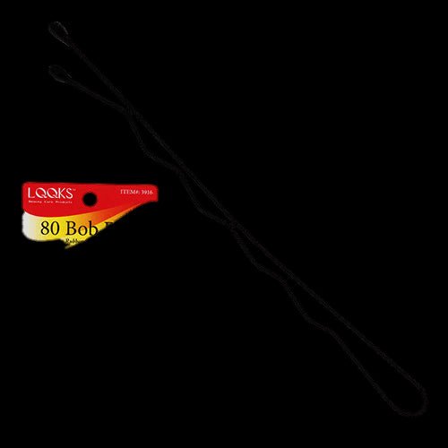 VIP Extensions LQQKS 2" BOBBY PIN 80CT BLACK Hair Accessories