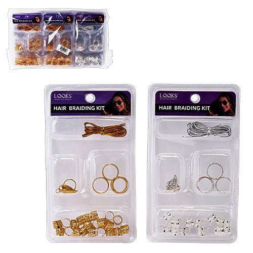 VIP Extensions LQQKS BRAID TUBE&ROPE SET(PVC CASE) Hair Extension Accessories