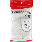 VIP Extensions LQQKS Clear Plastic Shower Cap 30 PCS Accessories