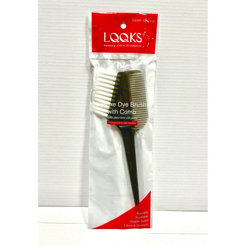 VIP Extensions LQQKS Deluxe Dye Brush with Comb 6B-7108