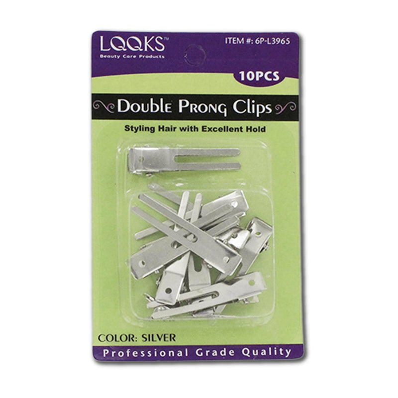 VIP Extensions LQQKS Double Prong Clips 10PCS Hair Accessories