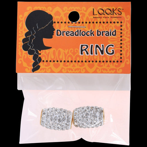 VIP Extensions LQQKS Dreadlock Braid Ring Hair Accessories Misty Rose