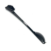 VIP Extensions LQQKS Edge Control Brush Hair Tools White Smoke ARC BRUSH FAN COMB RIBBED GRIP