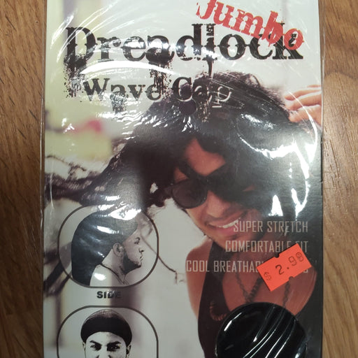VIP Extensions LQQKS Jumbo Dreadlock Wave Cap Black Hair Accessories