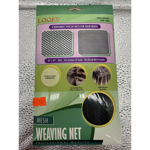 VIP Extensions LQQKS Mesh Weaving Net Hair Accessories Gray