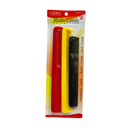 VIP Extensions LQQKS Multi Comb Collection # 7222 Hair Tools