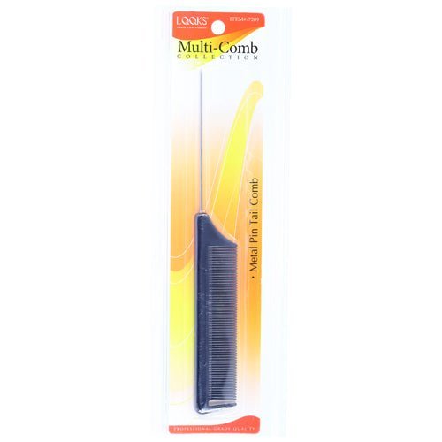 VIP Extensions LQQKS MULTI-COMB METAL PIN TAIL COMB Hair Tools