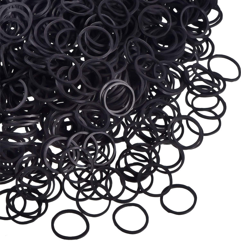 VIP Extensions LQQKS PONYHOLDER BAND BLACK 500PC/PK Hair Accessories