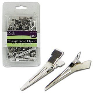 VIP Extensions LQQKS Single Prong Clips 80PCS Hair Accessories