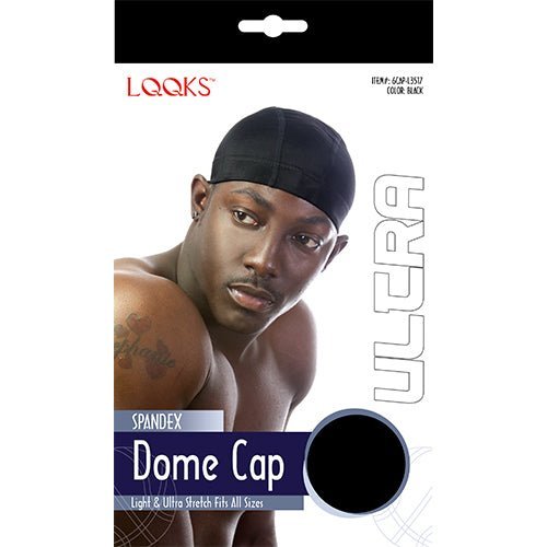 VIP Extensions LQQKS SPANDEX DOME CAP BLACK Hair Accessories