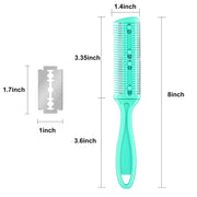 VIP Extensions LQQKS Styling Razor Comb Hair Tools White Smoke Purple,Pink,Mint Green