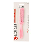 VIP Extensions LQQKS Styling Razor Comb Hair Tools Antique White Purple,Pink,Mint Green