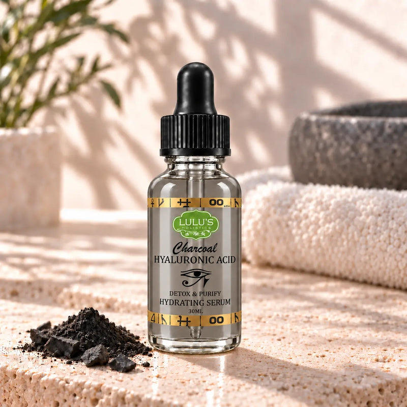 Lulu’s Holistics Lulu's Holistics Charcoal Hyaluronic Acid Detox & Purify Hydrating Serum (30ml) facial serum Antique White Charcoal Detox & Purify / 1-Bottle,Charcoal Detox & Purify / 2-Pack,Charcoal Detox & Purify / 3-Pack,Lavender Soothing & Balancing / 1-Bottle,Lavender Soothing & Balancing / 2-Pack,Lavender Soothing & Balancing / 3-Pack,Vitamin C Brightening & Radiance /