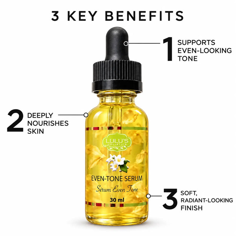 Lulu’s Holistics Lulu's Holistics Even-Tone Argan & Jasmin Nighttime Face Serum (30ml) facial serum White Smoke I-Bottle,2-Pack,3-Pack