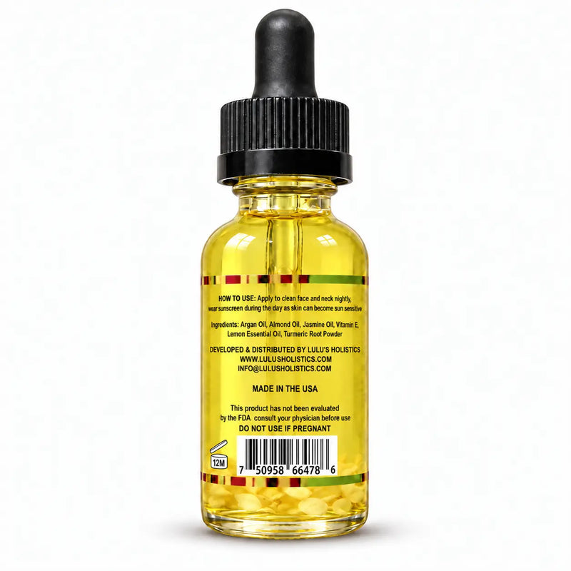 Lulu’s Holistics Lulu's Holistics Even-Tone Argan & Jasmin Nighttime Face Serum (30ml) facial serum White Smoke I-Bottle,2-Pack,3-Pack