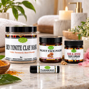Lulu’s Holistics Lulu's Holistics Ultimate Skin Detox & Glow Routine Complete 4-Piece Set skincare bundle Light Gray