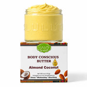 Lulu’s Holistics Almond Coconut Glowing Whipped Body Butter with Raw African Yellow Shea Base Lotion & Moisturizer White Smoke Almond / 1-Jar,Almond / 2-Pack,Almond / 3-Pack,Almond / 5-Pack,Lavender / 1-Jar,Lavender / 2-Pack,Lavender / 3-Pack,Lavender / 5-Pack,Raw / 1-Jar,Raw / 2-Pack,Raw / 3-Pack,Raw / 5-Pack,Unrefined / 1-Jar,Unrefined / 2-Pack,Unrefined / 3-Pack,Unrefined / 5-