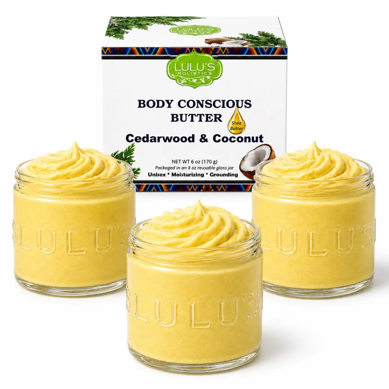 Lulu’s Holistics Raspberry Lemonade Whipped Body Butter – Nourishing, Skin-Softening Care Lotion & Moisturizer White Smoke Cedarwood / 3-Pack