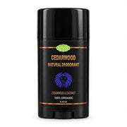 Lulu’s Holistics Cedarwood Coconut Deodorant – Natural Odor Protection Deodorant Black 1 (2.65oz tube),2 (2.65oz tubes),3 (2.65oz tubes),4 (2.65oz tubes)
