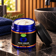 Lulu’s Holistics Cedarwood Face Cream – Hydrating Men’s Moisturizer facial moisturizer Black 1 (2oz jar),2 (2oz jars),3 (2oz jars),4 (2oz jars)