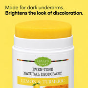 Lulu’s Holistics Underarm Care Deodorant Duo – Lemon Turmeric & Tea Tree Deodorant Light Goldenrod