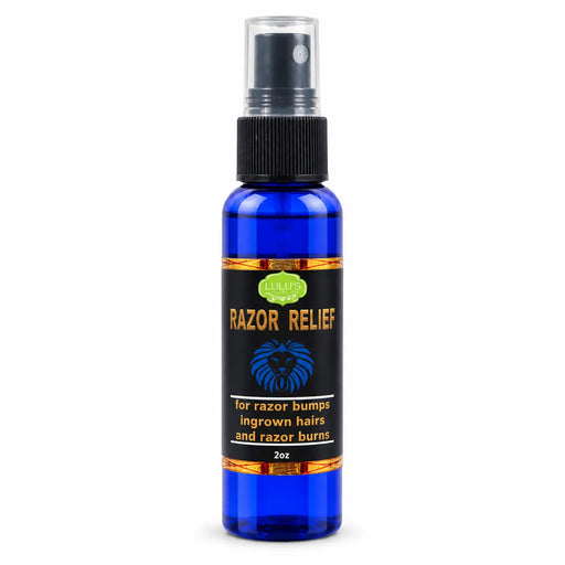 Lulu’s Holistics Lulu's Holistics Men's Razor Relief Soothing Post-Shave Mist (2oz) razor relief White Smoke 1-Bottle,2-Pack Size,3-Pack Size