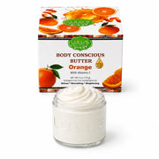 Lulu’s Holistics Rosewater Whipped Body Butter – Hydrating, Skin-Softening Care Lotion & Moisturizer White Smoke Orange / 1-Jar
