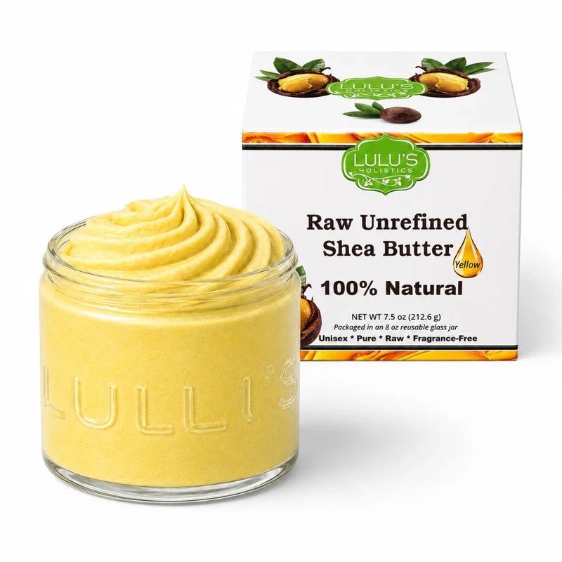 Lulu’s Holistics Orange Vitamin C Whipped Mango Body Butter – Non-Greasy, Radiant Skin Lotion & Moisturizer White Smoke Raw / 1-Jar
