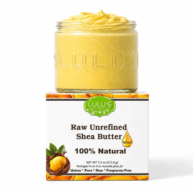 Lulu’s Holistics 100% Raw African Unrefined Yellow Shea Butter – Pure, Natural Moisture Lotion & Moisturizer White Smoke Raw / 1-Jar,Raw / 2-Pack,Raw / 3-Pack,Raw / 5-Pack,Almond / 1-Jar,Almond / 2-Pack,Almond / 3-Pack,Almond / 5-Pack,Lavender / 1-Jar,Lavender / 2-Pack,Lavender / 3-Pack,Lavender / 5-Pack,Unrefined / 1-Jar,Unrefined / 2-Pack,Unrefined / 3-Pack,Unrefined / 5-