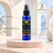 Lulu’s Holistics Razor Relief – Soothing Aftershave Treatment for Men razor relief Seashell 1 (2oz bottle),2 (2oz bottles),3 (2oz bottles),4 (2oz bottles)