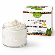 Lulu’s Holistics Raspberry Lemonade Whipped Body Butter – Nourishing, Skin-Softening Care Lotion & Moisturizer White Smoke Refined / 1-Jar