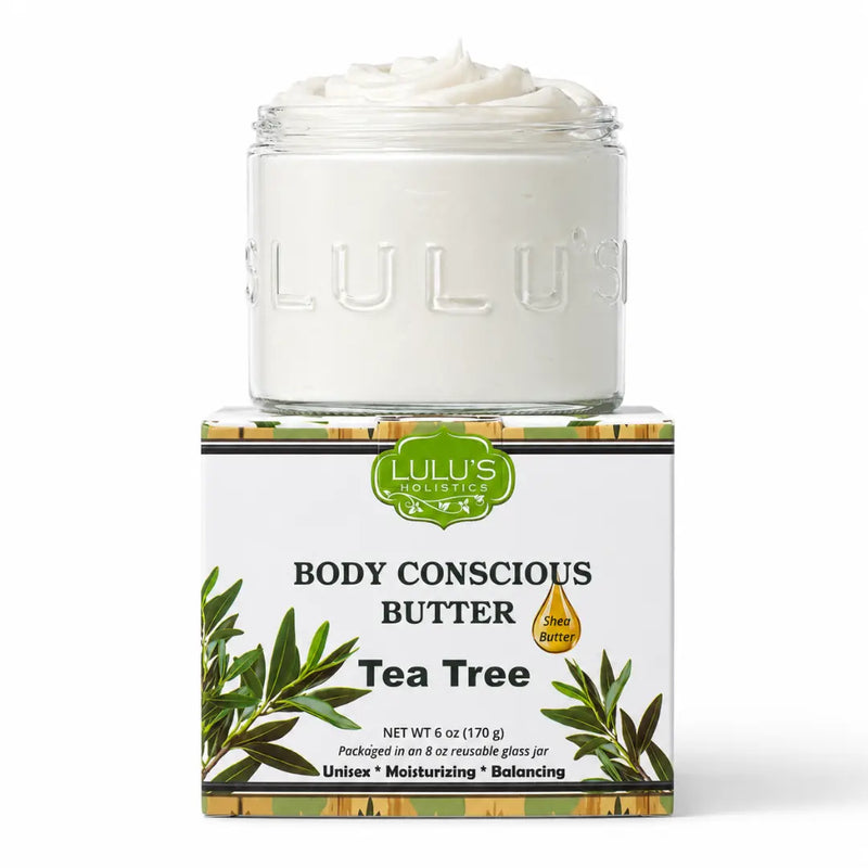 Lulu’s Holistics Tea Tree Whipped Body Butter – Clarifying Moisture & Soft Skin Lotion & Moisturizer White Smoke Tea Tree / 1-Jar,Tea Tree / 2-Pack,Tea Tree / 3-Pack,Tea Tree / 5-Pack,Unrefined / 1-Jar,Unrefined / 2-Pack,Unrefined / 3-Pack,Unrefined / 5-Pack,Refined / 1-Jar,Refined / 2-Pack,Refined / 3-Pack,Refined / 5-Pack,Kojic / 1-Jar,Kojic / 2-Pack,Kojic / 3-Pac