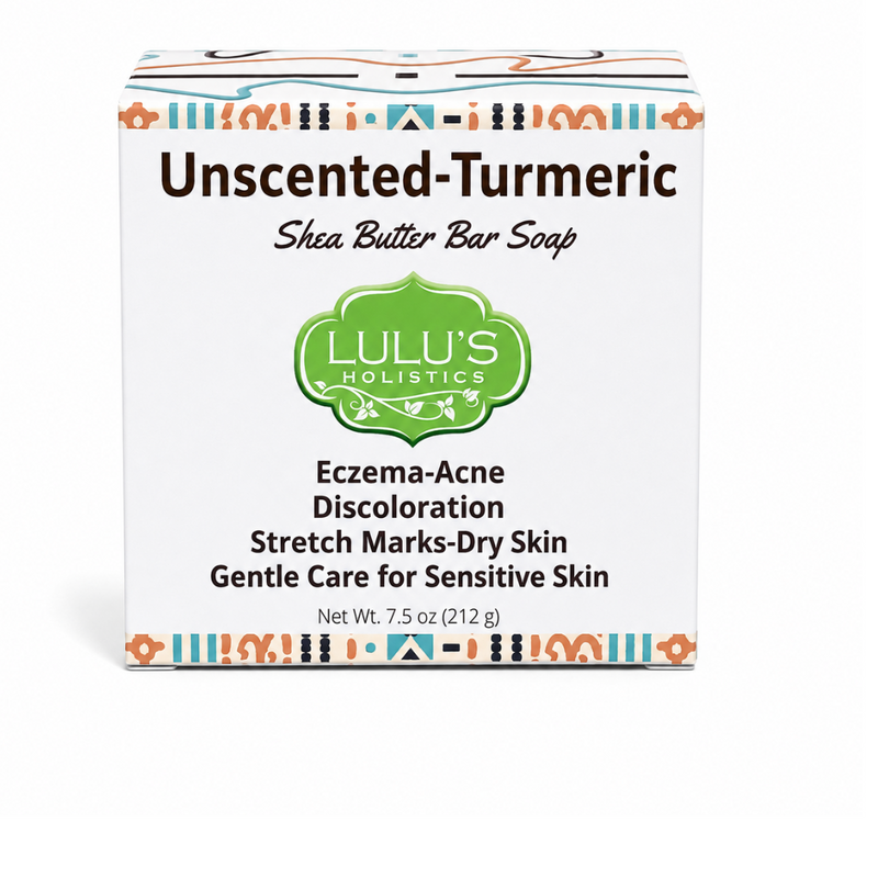 Lulu’s Holistics Unscented Turmeric Shea Butter Bar Soap – Gentle Brightening Cleanse Bar soap White Smoke Turmeric / 1 Bar,Turmeric / 3-Pack,Turmeric / 6-Pack,Turmeric / 10-Pack,Turmeric / 20-Pack,Lemon / 1 Bar,Lemon / 3-Pack,Lemon / 6-Pack,Lemon / 10-Pack,Lemon / 20-Pack,Lavender / 1 Bar,Lavender / 3-Pack,Lavender / 6-Pack,Lavender / 10-Pack,Lavender / 20-Pa