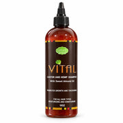 Lulu’s Holistics Vital Castor & Hemp Shampoo – Growth & Strength for Dry Scalp hair treatment White Smoke 1 (16oz bottle),2 (16oz bottles),3 (16oz bottles,4 (16oz bottles)