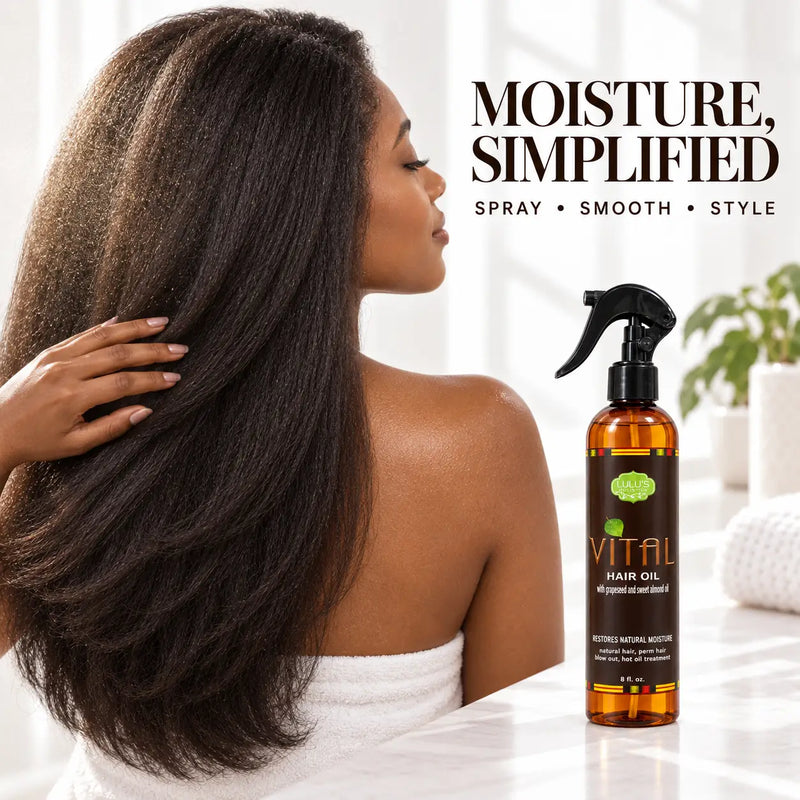Lulu’s Holistics Vital Hair Oil-Growth-Boosting Treatment for Thinning Hair hair treatment White Smoke 1 (8oz bottle),2 (8oz bottles),3 (8oz bottles),4 (8oz bottles)
