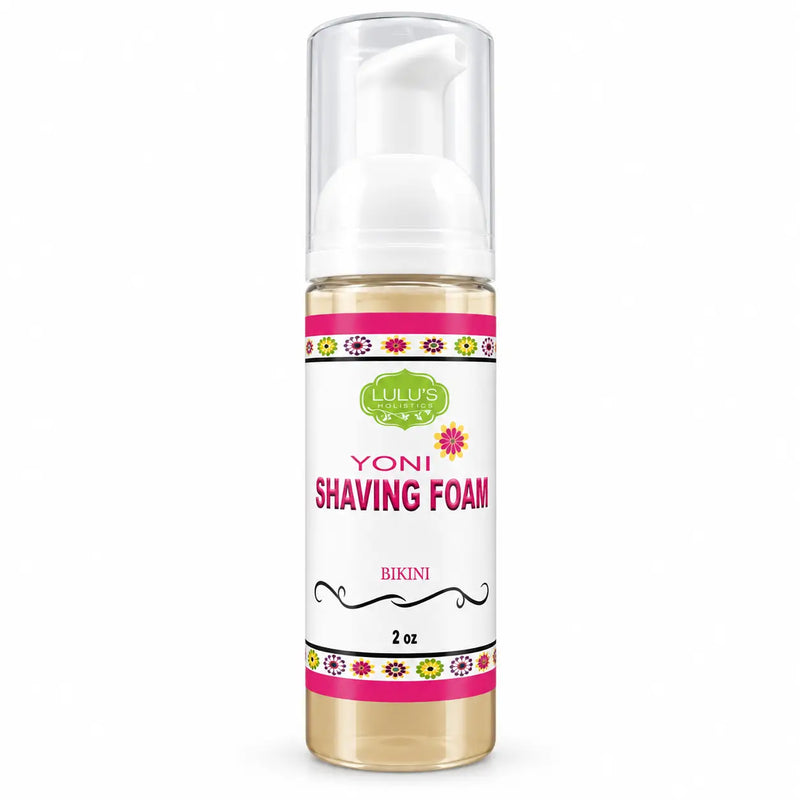 Lulu’s Holistics Yoni Shaving Foam – Gentle Cleanse body care White Smoke 1 (50ml bottle),2 (50ml bottles),3 (50ml bottles),4 (50ml bottles)
