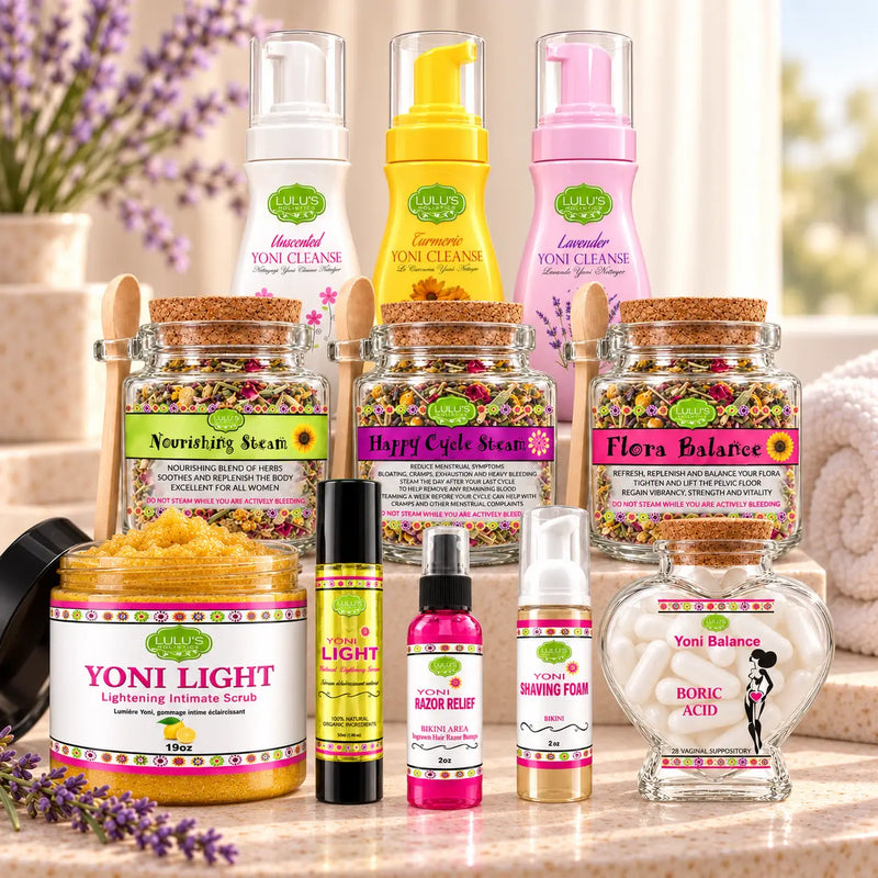 Lulu’s Holistics Yoni Complete Body Care Box-Full Routine body care Seashell