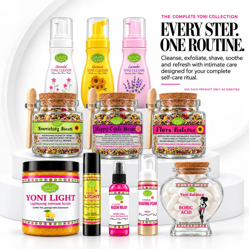 Lulu’s Holistics Yoni Complete Body Care Box-Full Routine body care White Smoke