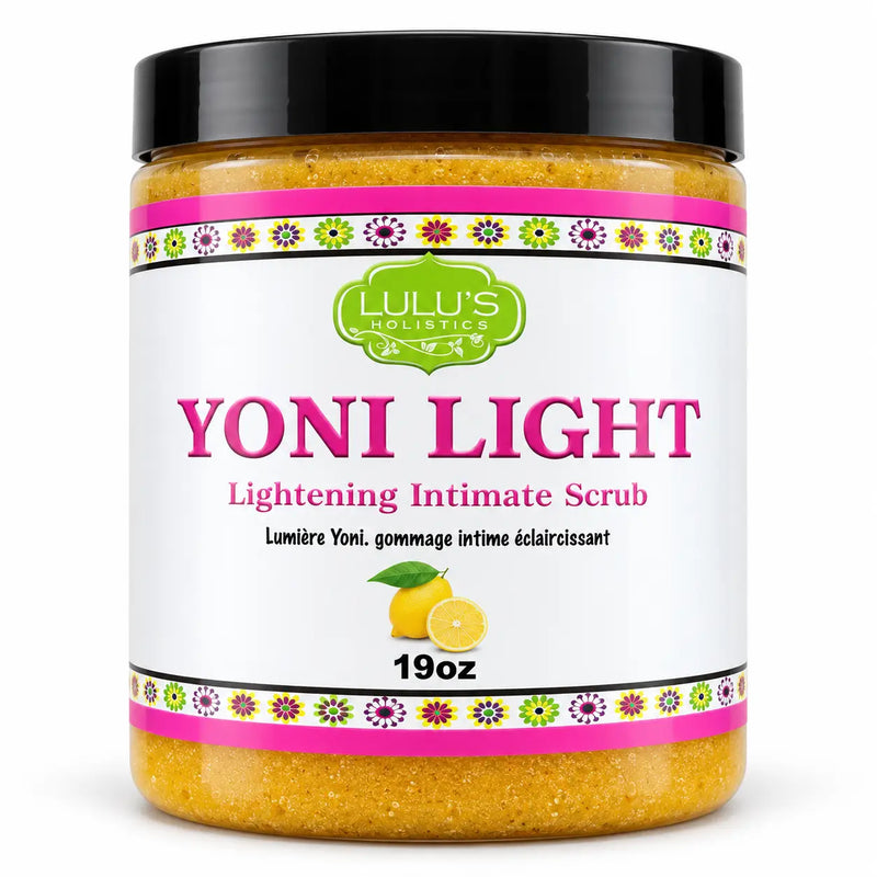 Lulu’s Holistics Yoni Brightening Body Scrub – Exfoliating Cleanse body care White Smoke 8 oz / 1 jar,8 oz / 2 jars,8 oz / 3 jars,8 oz / 4 jars,19 oz / 1 jar,19 oz / 2 jars,19 oz / 3 jars,19 oz / 4 jars