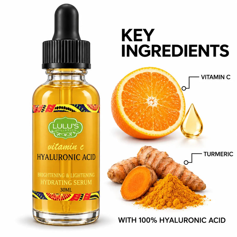 Lulu’s Holistics Lulu's Holistics Vitamin C & Turmeric Hyaluronic Acid Brightening Radiance Serum (30ml) facial serum White Smoke Vitamin C Brightening & Radiance / 1-Bottle,Vitamin C Brightening & Radiance / 2-Pack,Vitamin C Brightening & Radiance / 3-Pack,Lavender Soothing & Balancing / 1-Bottle,Lavender Soothing & Balancing / 2-Pack,Lavender Soothing & Balancing / 3-Pack,Charcoal
