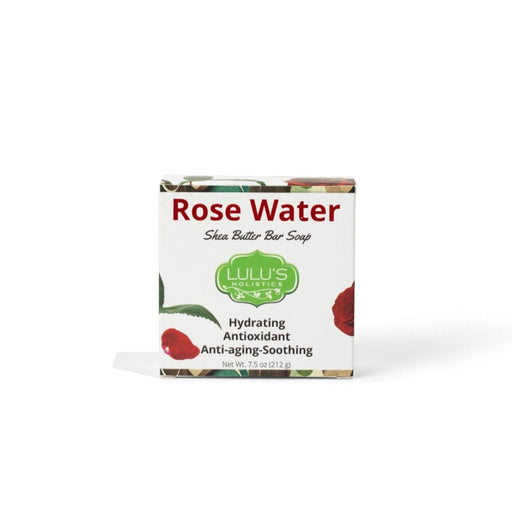 Lulu’s Holistics Rosewater Shea Butter Bar Soap – Hydrating Cleanser for Soft, Smooth, Healthy-Looking Skin Bar soap